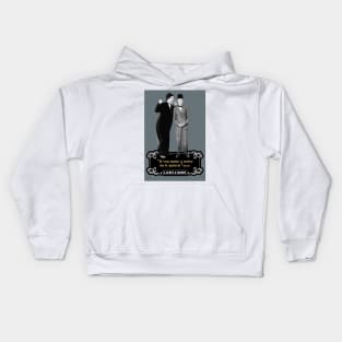 Laurel & Hardy Quotes: 'If You Makes A Noise Do It Quietly' Kids Hoodie